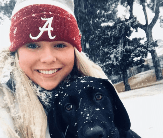 Bride with Dog