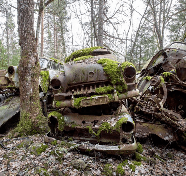 Abandoned Classic Cars