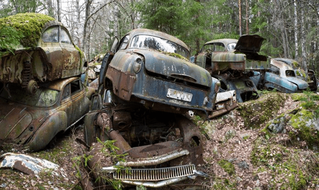 Abandoned Classic Cars