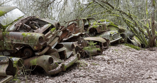 Abandoned Classic Cars