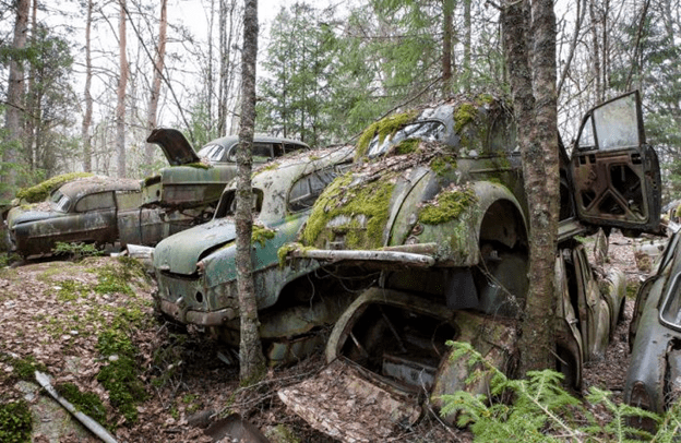 Abandoned Classic Cars