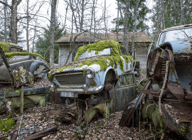 Abandoned Classic Cars