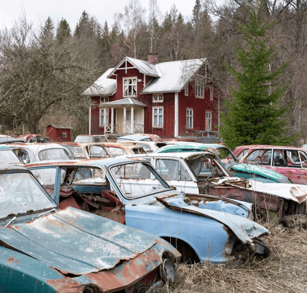 Abandoned Classic Cars