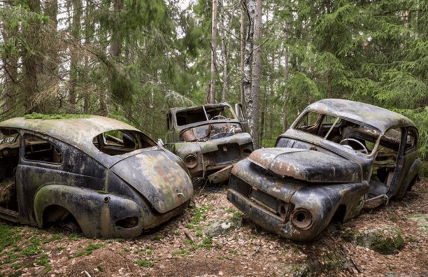 Abandoned Classic Cars