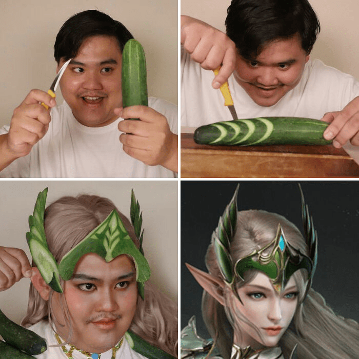  Low-Cost Cosplay unusual costumes.