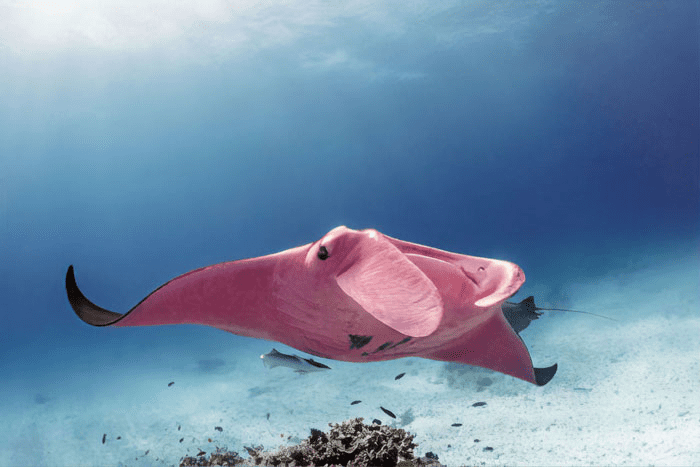 Pink Manta-Ray 