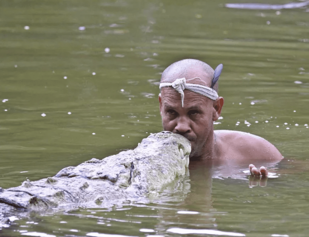 Kind Fisherman Saves Crocodile's Life