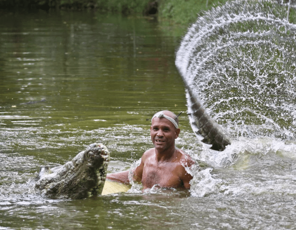 Kind Fisherman Saves Crocodile's Life