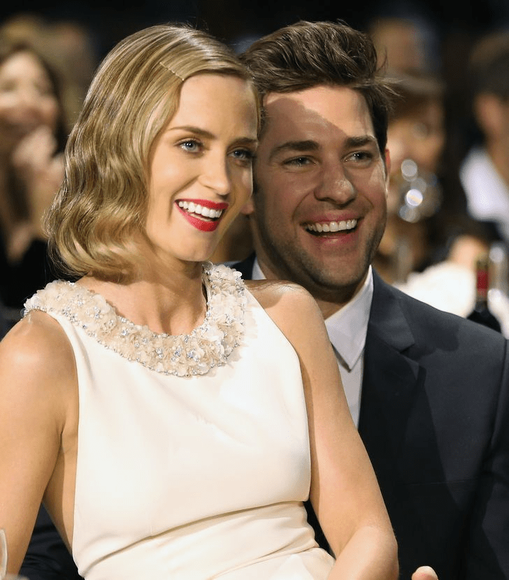 Emily Blunt and John Krasinski