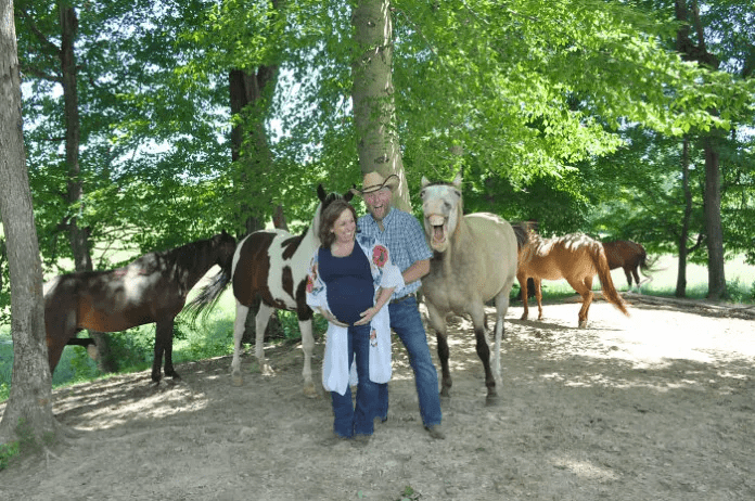 photo with horse