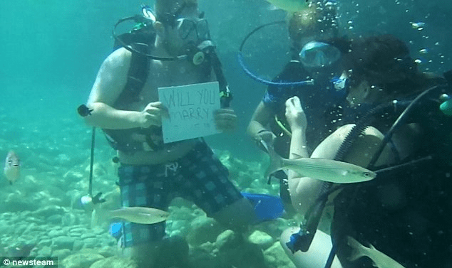 Underwater Proposal 