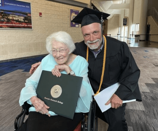 72-Year-Old Man Graduates