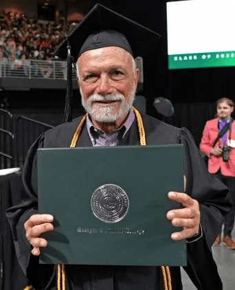 72-Year-Old Man Graduates