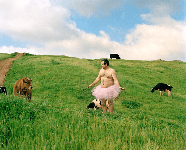 A Man with Pink Tutu 