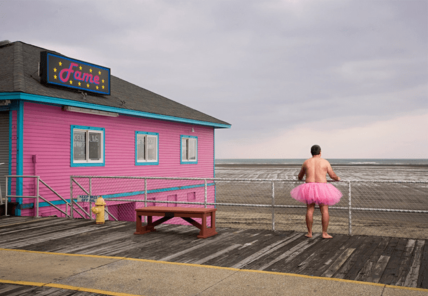 A Man with Pink Tutu 