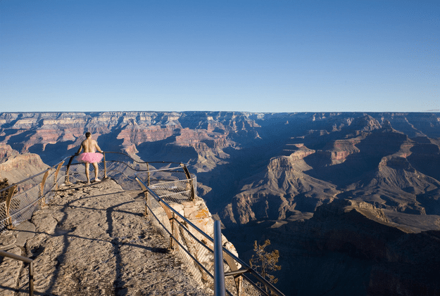 A Man with Pink Tutu 